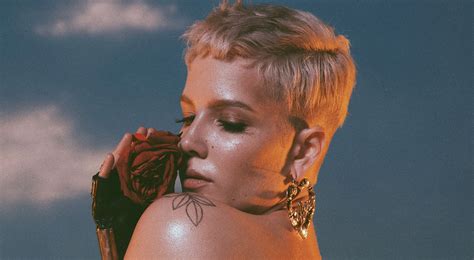 HALSEY Nude .